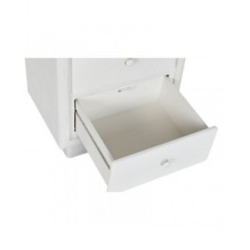 Comodino Home ESPRIT Bianco 48 x 36 x 53 cm