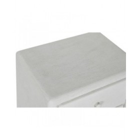 Comodino Home ESPRIT Bianco 48 x 36 x 53 cm