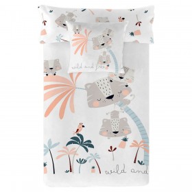 Copripiumino Cool Kids Wild And Free Singolo 150 x 220 cm Reversibile