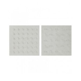 Decorazione da Parete Home ESPRIT Bianco Legno MDF Moderno 80 x 6,5 x 80 cm