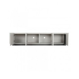 Mobile TV Home ESPRIT Bianco Nero Beige 200 x 40 x 42 cm