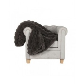 Coperta Home ESPRIT Marrone 220 x 240 x 1 cm