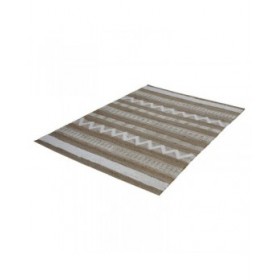 Tappeto Home ESPRIT Bianco Marrone Boho 75 x 175 x 1 cm