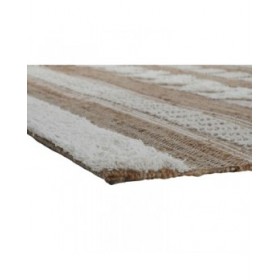Tappeto Home ESPRIT Bianco Marrone Boho 160 x 230 x 1 cm