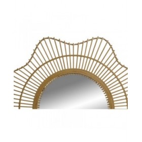 Specchio da parete Home ESPRIT Naturale Scandi 85 x 2 x 85 cm