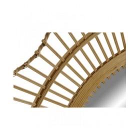 Specchio da parete Home ESPRIT Naturale Scandi 85 x 2 x 85 cm