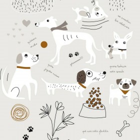 Copripiumino Panzup Dogs Osimano (260 x 220 cm)
