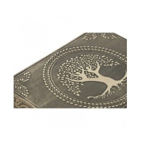 Scatola-Portagioie Home ESPRIT Bianco Champagne Legno Alluminio 17,5 x 12,5 x 8,5 cm
