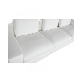 Divano Home ESPRIT Bianco Moderno 286 x 95,5 x 57 cm