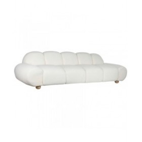 Divano Home ESPRIT Bianco Moderno 284 x 103 x 83 cm