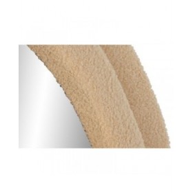 Specchio da parete Home ESPRIT Marrone Onde Velluto Scandi 75 X 4 X 177 cm
