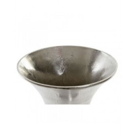 Vaso Home ESPRIT Argentato Alluminio Moderno Calice 28,5 X 28,5 X 61,5 cm