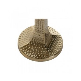 Portacandele Home ESPRIT Dorato Alluminio 18,5 X 18,5 X 64,5 cm