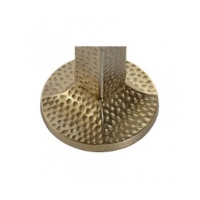 Portacandele Home ESPRIT Dorato Alluminio 18,5 X 18,5 X 85,5 cm