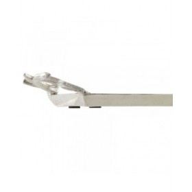 Centrotavola Home ESPRIT Argentato Alluminio 69 X 13 X 5 cm