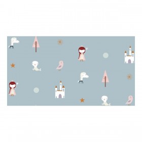 Copripiumone a sacco con Piumone Haciendo el Indio Lady Snow (Singolo) (105 x 190/200 cm)