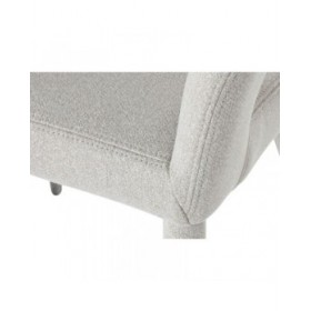 Sedia da Sala da Pranzo Home ESPRIT Beige Poliestere Metallo 57,5 X 60 X 81 cm
