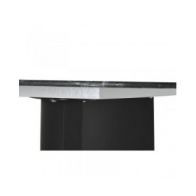 Tavolo da Pranzo Home ESPRIT Nero Verde Metallo Vetro Temperato 200 x 100 x 76 cm