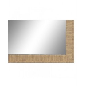 Specchio da parete Home ESPRIT Marrone Naturale Scandi 93,5 X 2,5 X 134 cm (2 Unità)