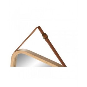 Specchio da parete Home ESPRIT Naturale Di base 43,5 X 2 X 77 cm