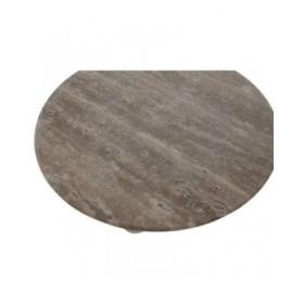 Centrotavola Home ESPRIT Marrone Marmo Scandinavo 30 x 30 x 8 cm