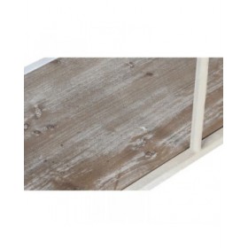 Scaffale Home ESPRIT Bianco Naturale Metallo 159 X 36,5 X 91 cm
