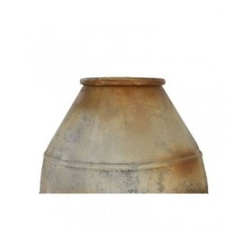 Vaso Home ESPRIT Beige Metallo 49 X 49 X 93 cm