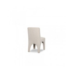 Sedia da Sala da Pranzo Home ESPRIT Grigio chiaro Poliestere 48 X 69 X 90 cm