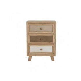 Comodino Home ESPRIT 48 x 35 x 66 cm