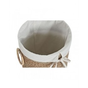 Set di Cestini Home ESPRIT Crema Naturale Erba di mare Tropicale (2 Pezzi)