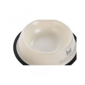 Ciotola per cani Home ESPRIT Beige Gomma Metallo 200 ml 600 ml 700 ml 1 L 29 X 29 X 6,5 cm