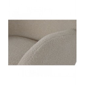 Sedia a Dondolo Home ESPRIT Bianco Poliestere Metallo 74 X 90 X 95 cm