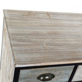 Cassettiera DKD Home Decor Legno Metallo (80 x 40 x 122 cm)