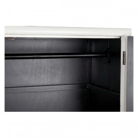 Armadio DKD Home Decor Bianco Dorato Metallo Pioppo 120 x 50 x 175 cm