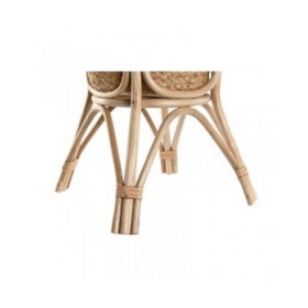 Set di vasi da fiori Home ESPRIT Naturale vimini Fibra 28 x 28 x 38 cm (2 Pezzi)