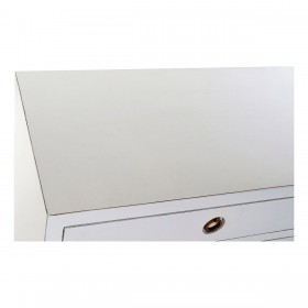 Credenza DKD Home Decor Kamakura Bianco Dorato Metallo Pioppo 150 x 50 x 80 cm (150 x 50 x 80 cm)