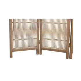Paravento Home ESPRIT Marrone Abete 138 X 3,5 X 186 cm