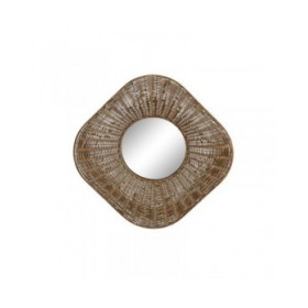 Specchio da parete Home ESPRIT Bali 102 X 13,5 X 102 cm