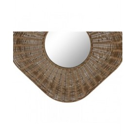 Specchio da parete Home ESPRIT Bali 102 X 13,5 X 102 cm