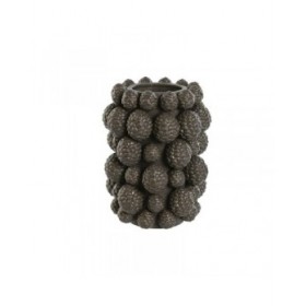 Vaso Home ESPRIT Marrone Gres Ananas 25 x 25 x 31 cm