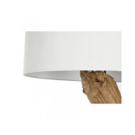 Lampadario Home ESPRIT Ferro teak 65 x 65 x 50 cm