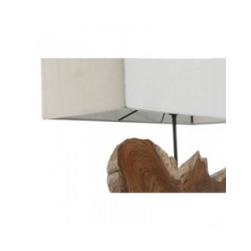 Lampada da tavolo Home ESPRIT Ferro teak 60 X 20 X 55 cm