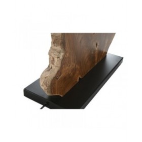 Lampada da tavolo Home ESPRIT Ferro teak 60 X 20 X 55 cm