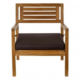 Set Tavolo con 3 Sedie DKD Home Decor Teca 127 x 72 x 88 cm (4 pcs)