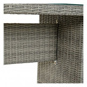 Divano e Tavolo DKD Home Decor Esterno 267 x 204 x 90 cm (4 pcs)