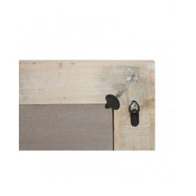 Specchio da parete Home ESPRIT Bianco Moderno Decapaggio 63,5 X 4 X 94 cm