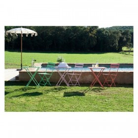 Tavolo con 2 sedie DKD Home Decor MB-177411 60 x 60 x 75 cm (3 pcs)