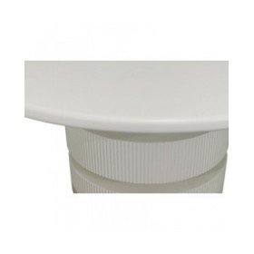 Tavolo da Pranzo Home ESPRIT Bianco Legno di abete Legno MDF 120 X 120 X 80 cm