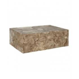 Tavolino da Caffè Home ESPRIT Naturale 120 X 76,5 X 40 cm