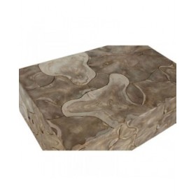 Tavolino da Caffè Home ESPRIT Naturale 120 X 76,5 X 40 cm